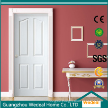 Oak Veneer Four Panel Composite Hollow Core MDF/HDF Door